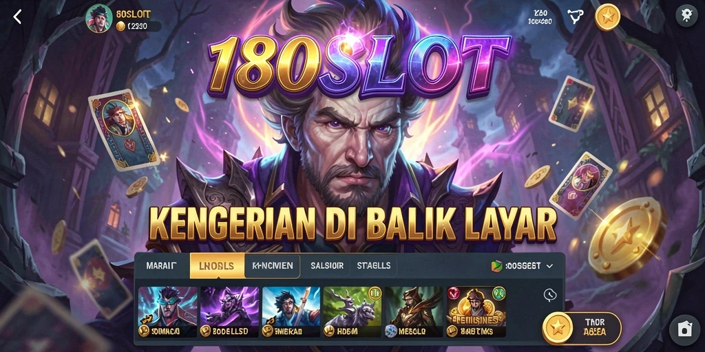 Screenshot gameplay 180SLOT menampilkan suasana yang mencekam dan menegangkan.