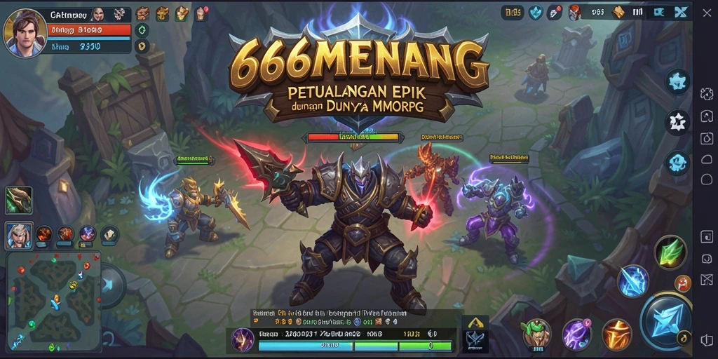 Tangkapan layar gameplay mendebarkan dari <strong>666MENANG</strong> menunjukkan aksi epic di dunia MMORPG.