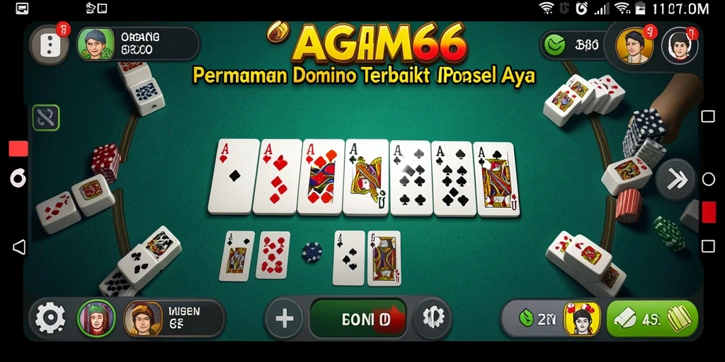 Tampilan gameplay seru dan grafik menarik AGAM66.