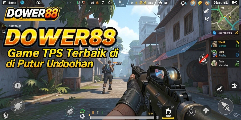 Tampilan gameplay menarik DOWER88 dengan aksi pertempuran yang intens.