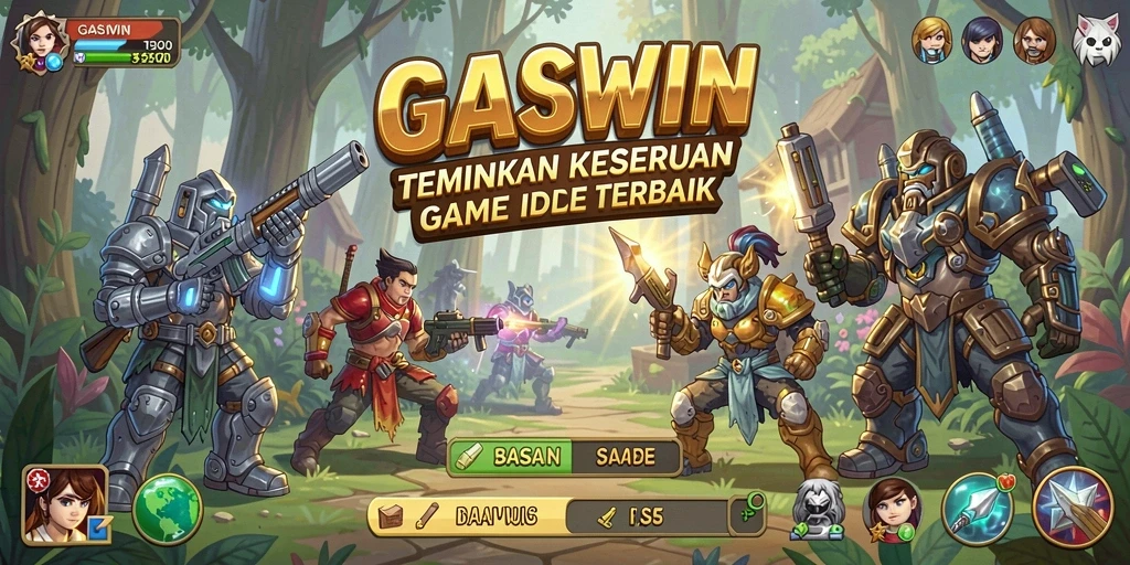 Screenshot GASWIN menampilkan gameplay yang menarik dan interaktif.