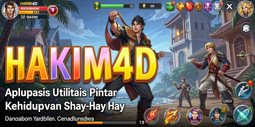 Tampilan aplikasi HAKIM4D yang intuitif dan mudah digunakan.