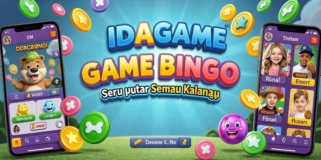 Tampilan gameplay IDAGAME yang seru dan menghibur.