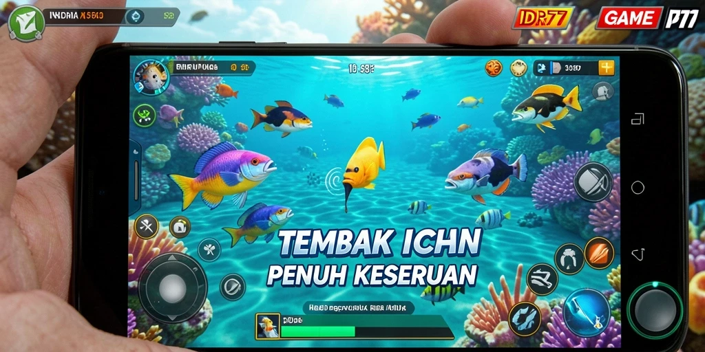 Gameplay seru Tembak Ikan di IDR77.