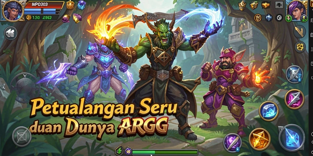 Tampilan menarik saat bertarung dalam MPO303 dengan karakter unik.