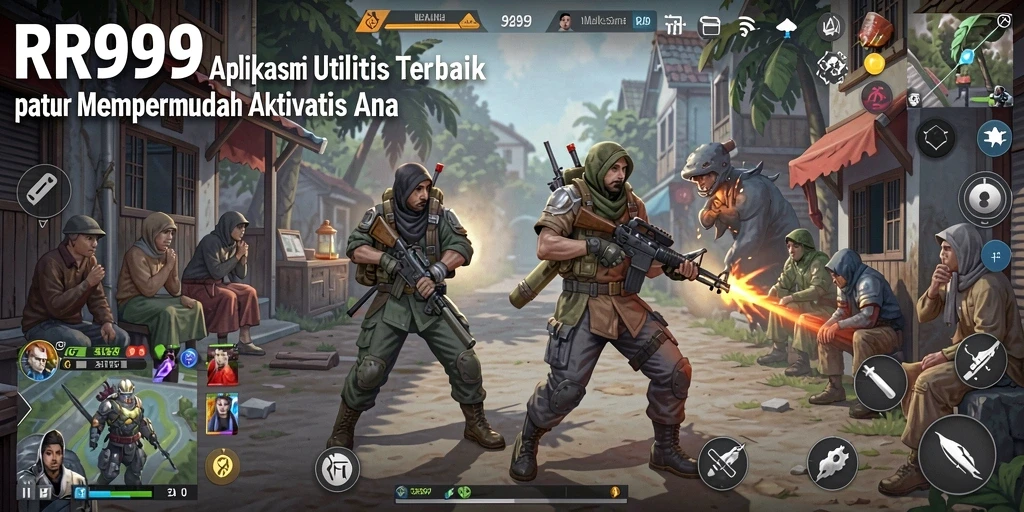 Tampilan antarmuka RR999 yang intuitif dan modern.