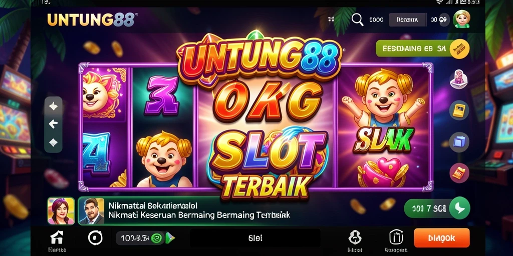 Screenshot gameplay UNTUNG88 menunjukkan keseruan bermain Slot.