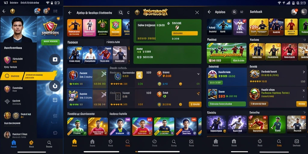 Tampilan menawan dari gameplay Sportsbook V21 yang menarik.